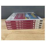 4 3M Filtrete 1600 Ultra Allergen 12x12x1 Air Filters - Brand New