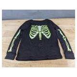 DreamLife Unisex Skeleton Sleepwear Set Size 8 - New