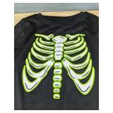 DreamLife Unisex Skeleton Sleepwear Set Size 8 - New