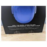 Skullcandy Crusher Evo Wireless Bluetooth Headphones with Adjustable Sensory Bass, Built-In Tile Technology, Midnight Blue $99 Retail - Brand New