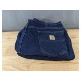 2 Pair Carhartt Mens Jeans Size 40x34 *Z