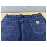 2 Pair Carhartt Mens Jeans Size 40x34 *Z