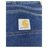 2 Pair Carhartt Mens Jeans Size 40x34 *Z
