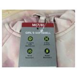 Free Country Girls Pink Softshell Jacket Medium 7/8 - Brand New