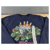 Coors Light Holiday Sweatshirt Men