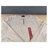 Rafaella V-Neck Top Oatmeal Heather Women