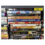 115 DVD Movies and Shows Collection