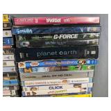 115 DVD Movies and Shows Collection
