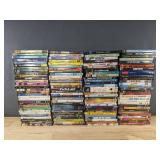 120 Movie and TV DVDs