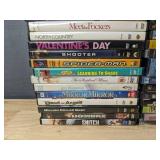 120 Movie and TV DVDs