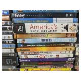 120 Movie and TV DVDs