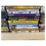 120 Movie and TV DVDs