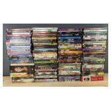 120 Assorted Movies, TV, Exercise DVDs