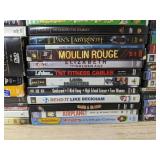 120 Assorted Movies, TV, Exercise DVDs