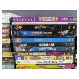 120 Assorted Movies, TV, Exercise DVDs