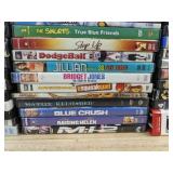 120 Assorted Movies, TV, Exercise DVDs