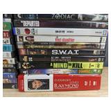 120 Assorted Movies, TV, Exercise DVDs