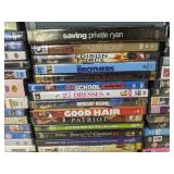 114 Mixed DVDs: Movies, TV Shows, Animated, Family