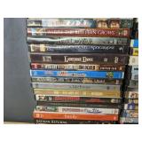 122 DVDs: Movies, TV Shows, and Specials