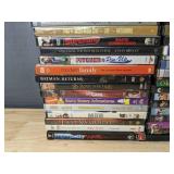 122 DVDs: Movies, TV Shows, and Specials