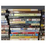 122 DVDs: Movies, TV Shows, and Specials