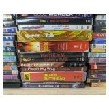 122 DVDs: Movies, TV Shows, and Specials