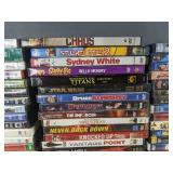 122 Mixed Movie and TV Show DVDs