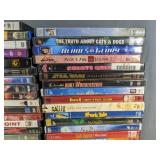 122 Mixed Movie and TV Show DVDs