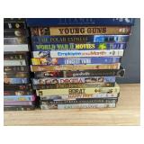 122 Mixed Movie and TV Show DVDs