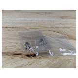 Pretote California Pierced Earring Set: Flowers, Stars, Hearts, Studs - Brand New