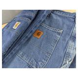 5 Pairs of Carhartt Jeans Size 38x32 Blue Denim *Z