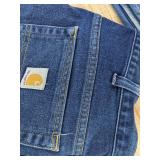 5 Pairs of Carhartt Jeans Size 38x32 Blue Denim *Z