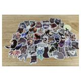 50 Wolf Stickers - Brand New