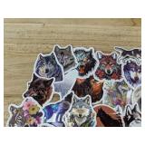 50 Wolf Stickers - Brand New