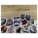 50 Wolf Stickers - Brand New