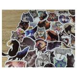 50 Wolf Stickers - Brand New