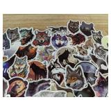 50 Wolf Stickers - Brand New