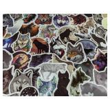 50 Wolf Stickers - Brand New