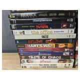 84 DVD Movies: Assorted Titles, Action, Comedy, Classics