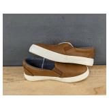 Cat & Jack Colby Boys Brown Sneakers Size 1 - Brand New