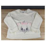 Disney Aristocats Marie Girls 5T Sweatshirt and Pant Set - New