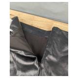 Edited x Hunter McGrady Faux Leather Skirt Size 6 Black $89 Retail - Brand New