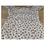 Aeropostale Cherry Print Mini Dress Small $44.95 Retail - Brand New