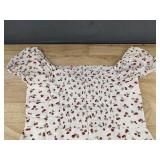 Aeropostale Cherry Print Mini Dress Small $44.95 Retail - Brand New