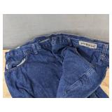 3 Pairs Carhartt Jeans 48x32 Denim Work Pants *Z