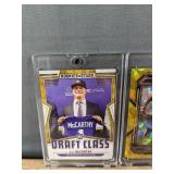 JJ McCarthy Draft Class & Jordan Addison Minnesota Vikings NFL Prizm Rookie Cards