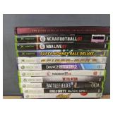 19 XBOX Video Games - 6 Xbox, 1 Xbox One, and 12 XBOX 360 *C