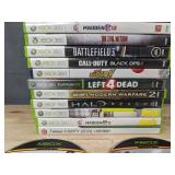 19 XBOX Video Games - 6 Xbox, 1 Xbox One, and 12 XBOX 360 *C