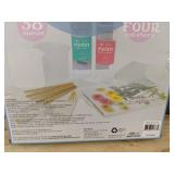 Art 101 Crafts Floral Resin Coasters Kit - Brand New