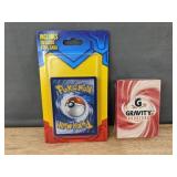 Pokemon & Gravity Boosters Sealed Card Packs - Brand New
